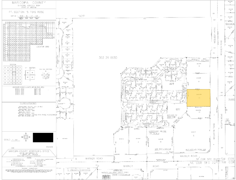 2120 N McQueen Rd, Chandler, AZ à vendre - Plan cadastral - Image 2 de 2