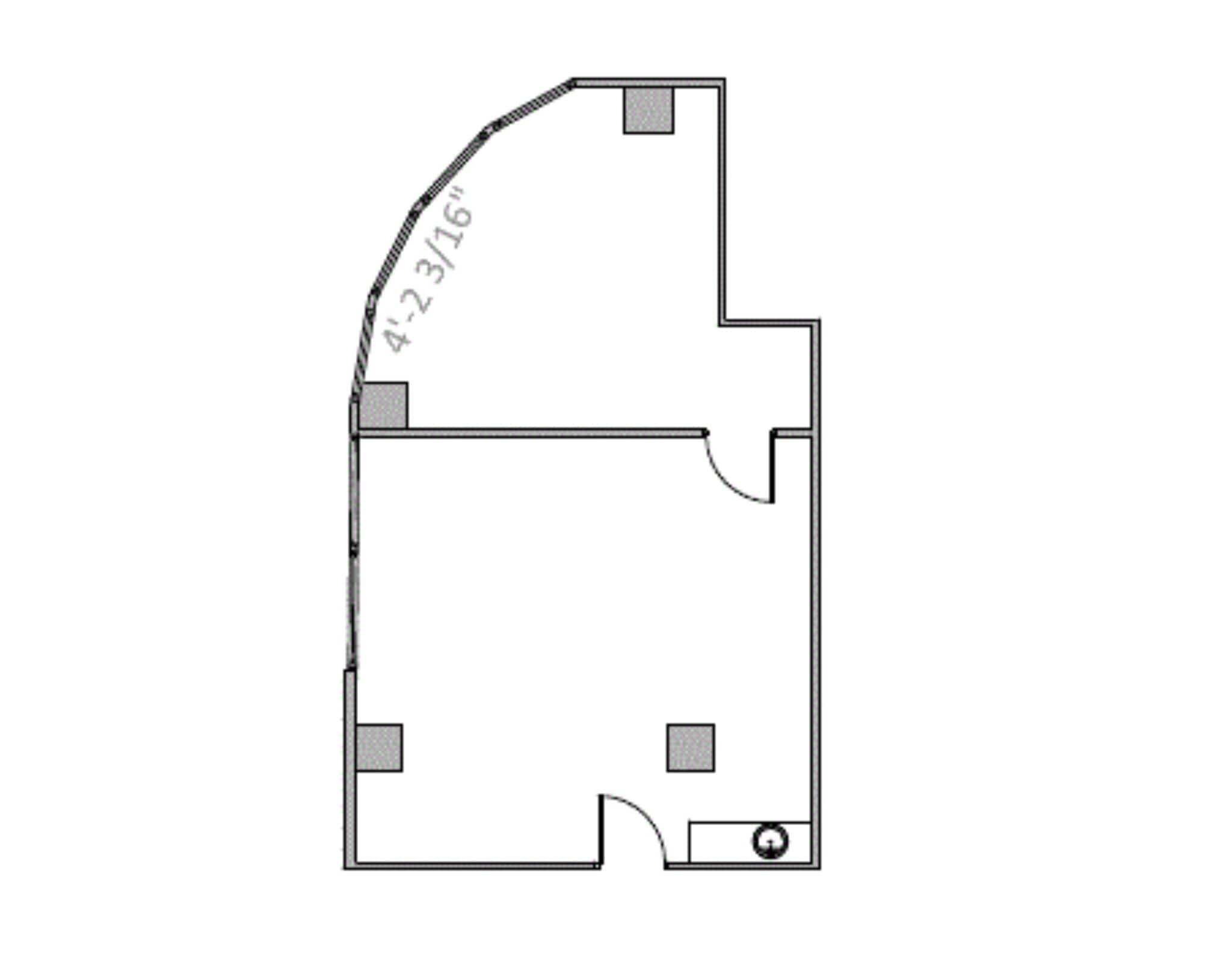 2351 W Northwest Hwy, Dallas, TX à louer Plan d’étage- Image 1 de 1