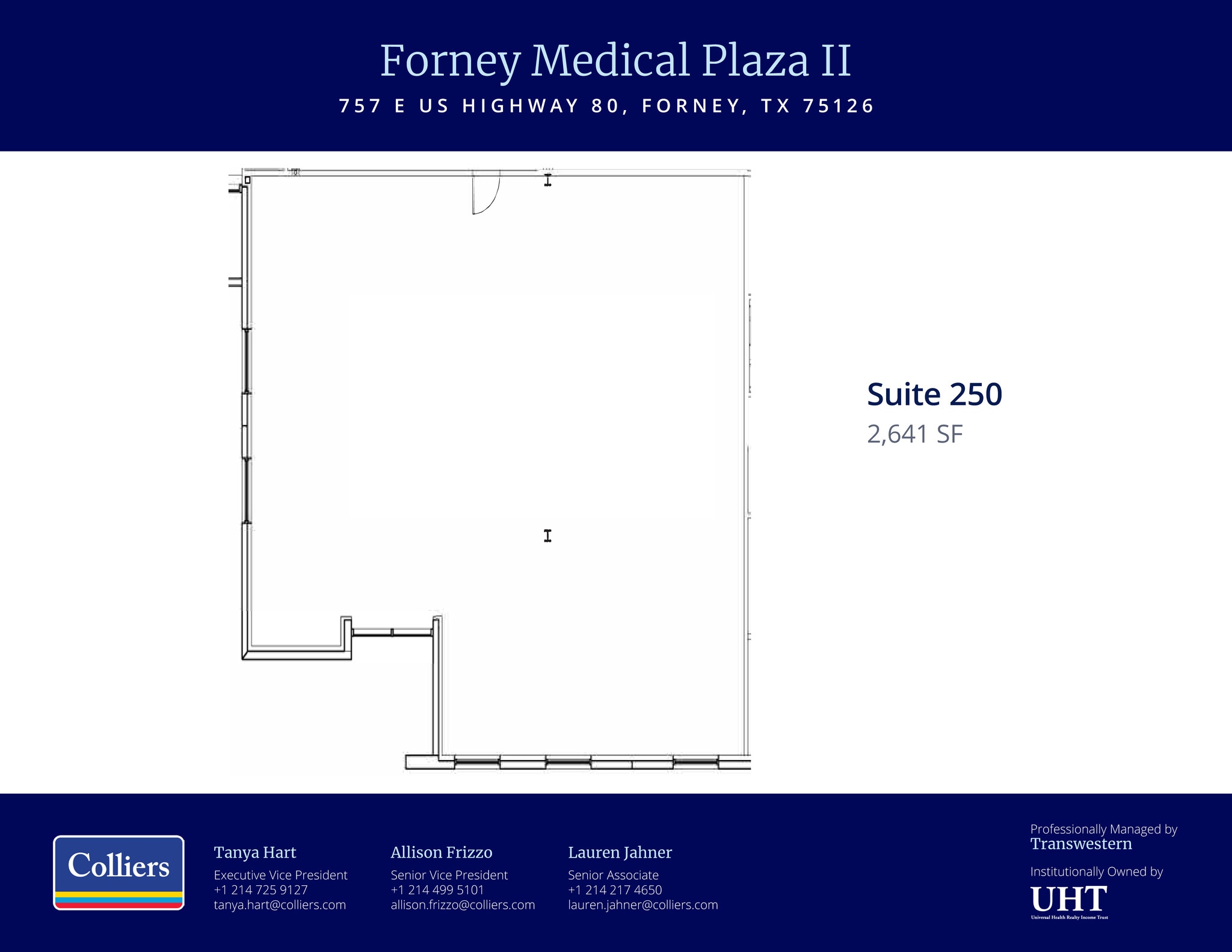 763 E US Highway 80, Forney, TX à louer Plan d’étage- Image 1 de 1