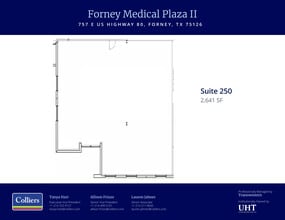 763 E US Highway 80, Forney, TX à louer Plan d’étage- Image 1 de 1