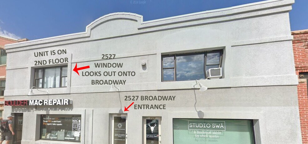 2525 Broadway St, Boulder, CO à louer - Photo du bâtiment - Image 2 de 3