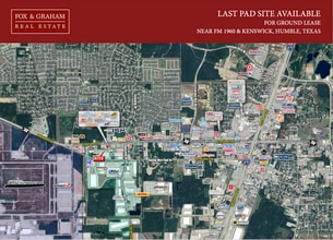 FM 1960 & Kenswick Rd, Humble, TX - AERIAL  map view - Image1