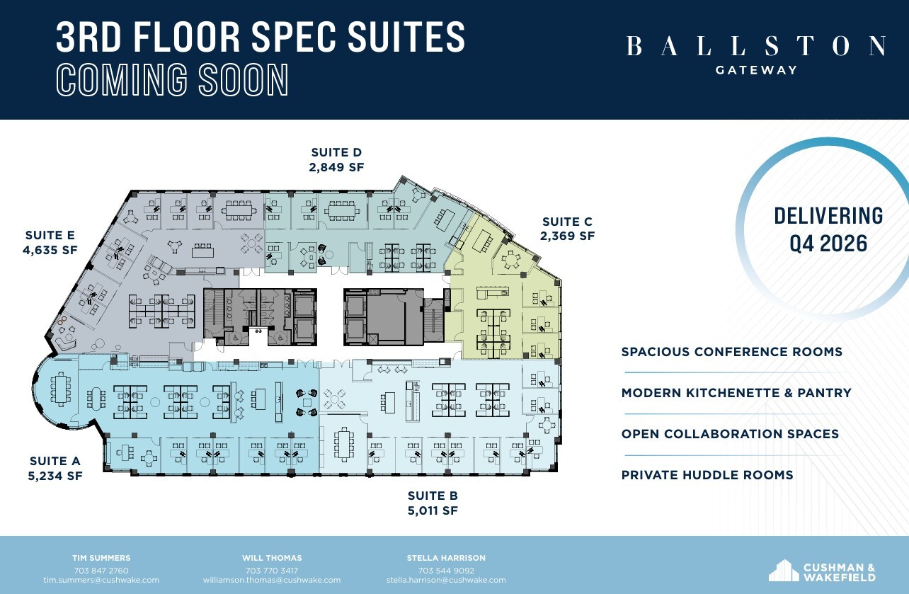 3865 Wilson Blvd, Arlington, VA for lease Floor Plan- Image 1 of 1