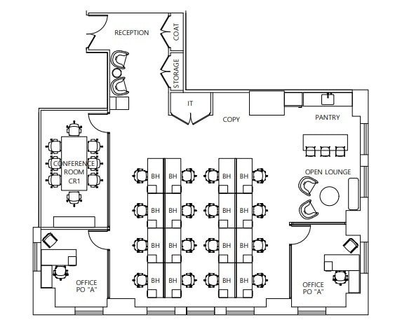 350 Fifth Ave, New York, NY à louer Plan d’étage- Image 1 de 8