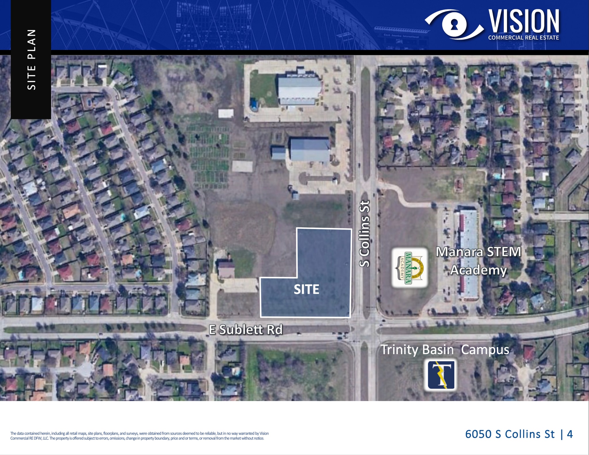 6050 S Collins St, Arlington, TX à vendre Photo du bâtiment- Image 1 de 6