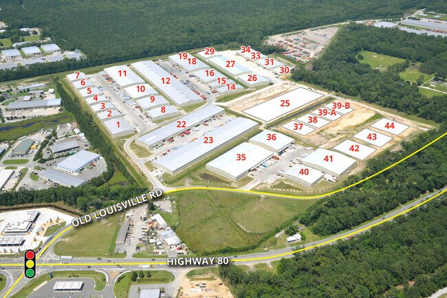 Plus de détails pour 5240-5250 Old Louisville Rd, Pooler, GA - Industriel à louer
