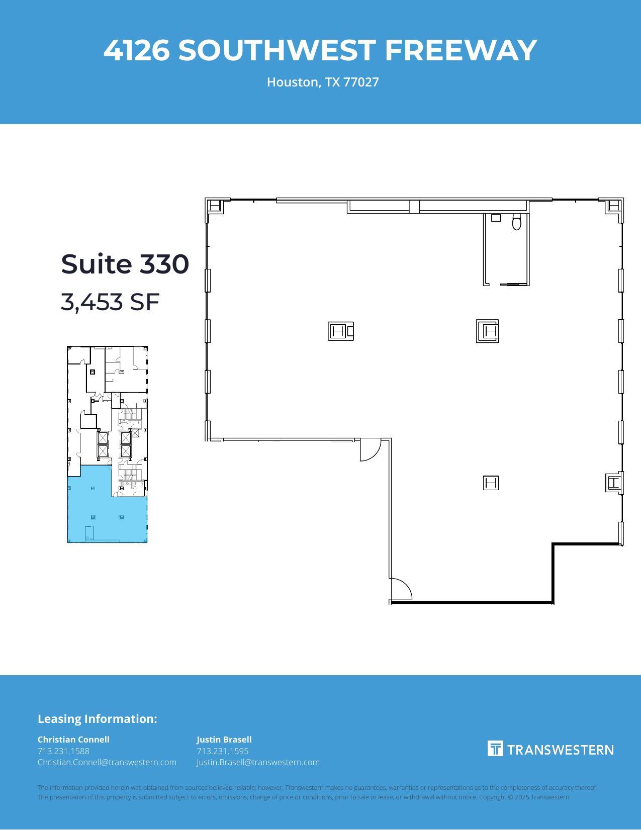 4126 Southwest Fwy, Houston, TX for lease Floor Plan- Image 1 of 1