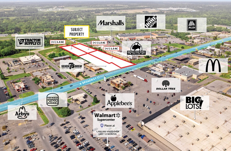 2811 N Broadway St, Pittsburg, KS for sale - Building Photo - Image 1 of 5