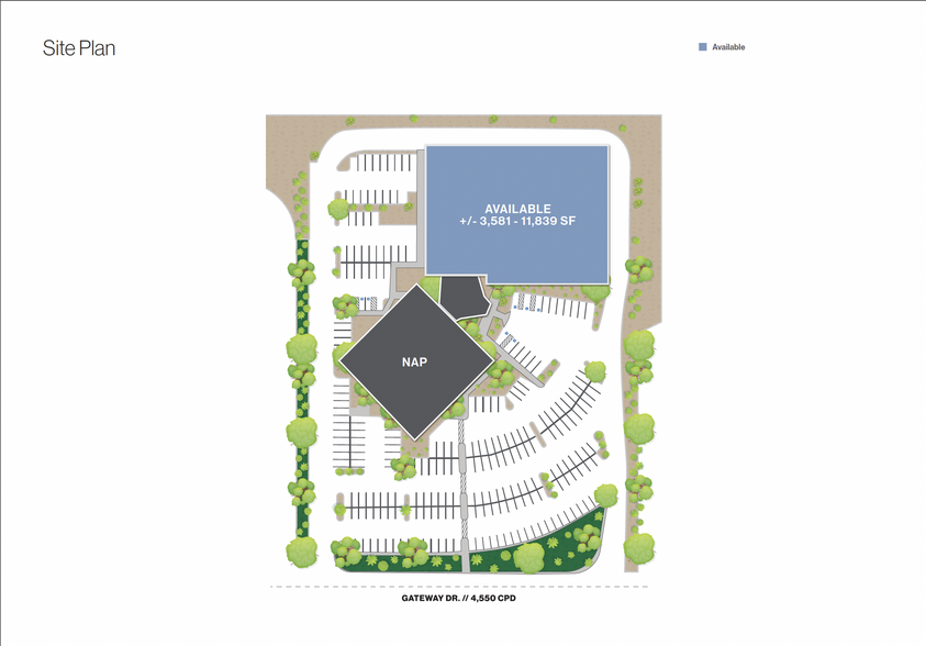 9390 Gateway Dr, Reno, NV à louer - Plan de site - Image 2 de 21