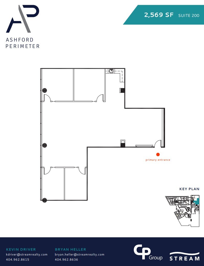 4151 Ashford Dunwoody Rd NE, Atlanta, GA for lease Floor Plan- Image 1 of 1