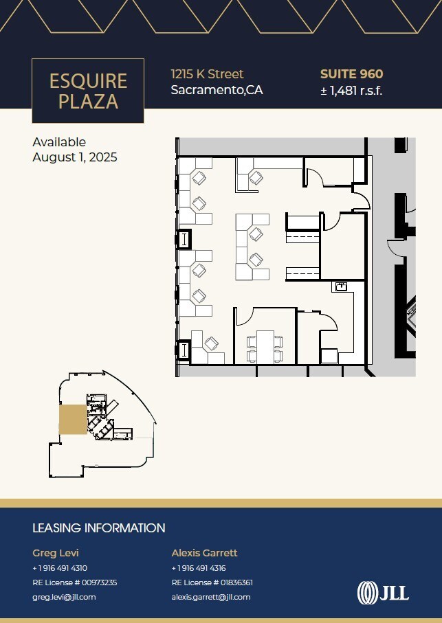 1213-1215 K St, Sacramento, CA for lease Floor Plan- Image 1 of 1