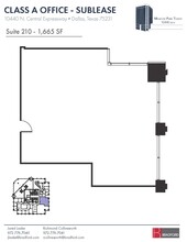 10440 N Central Expy, Dallas, TX à louer Plan d’étage- Image 1 de 1