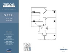 3500 Oak Lawn Ave, Dallas, TX for lease Floor Plan- Image 1 of 1