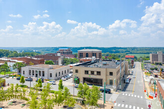 128 N 2nd St, Clarksville, TN - Aérien  Vue de la carte