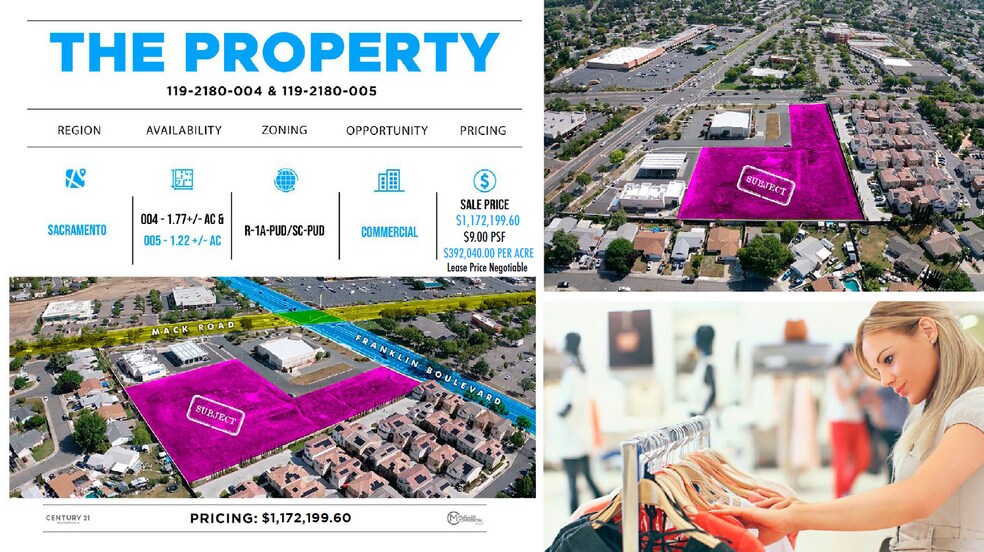 Mack Rd, Sacramento, CA à vendre - Photo du bâtiment - Image 2 de 13
