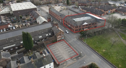 College Rd, Stoke On Trent, STS - AERIAL  map view