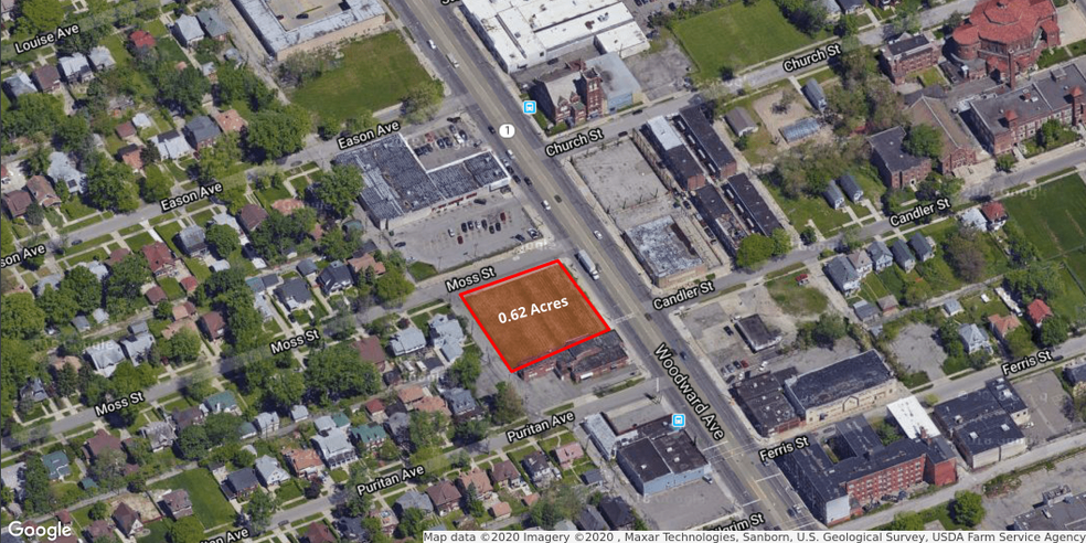 16121 Woodward Ave, Highland Park, MI for sale - Building Photo - Image 2 of 2