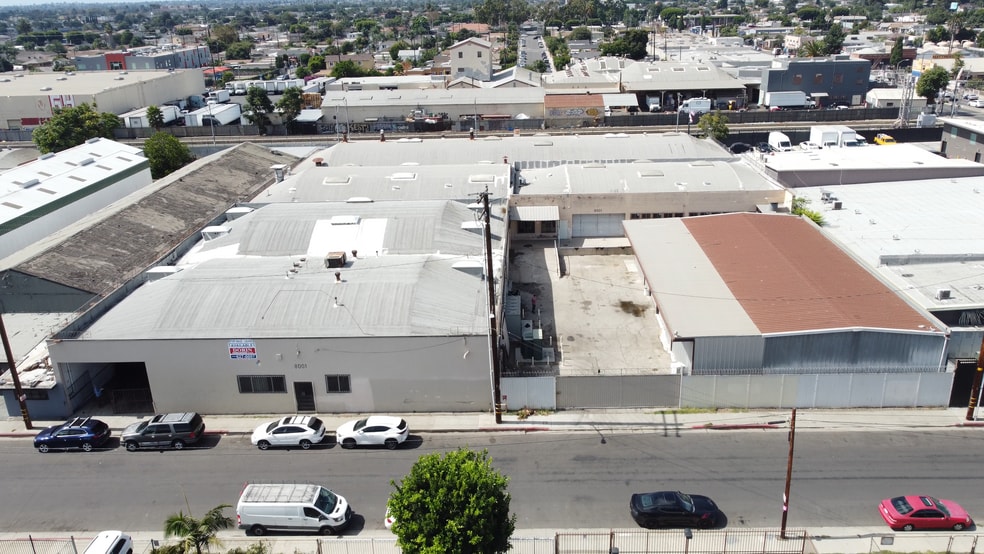 8001 Beach St, Los Angeles, CA for lease - Aerial - Image 3 of 6