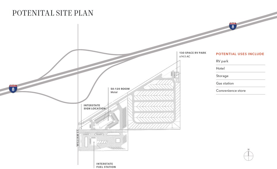 SEC I - 8 & S AVENUE 29E, Wellton, AZ for sale - Plat Map - Image 2 of 2