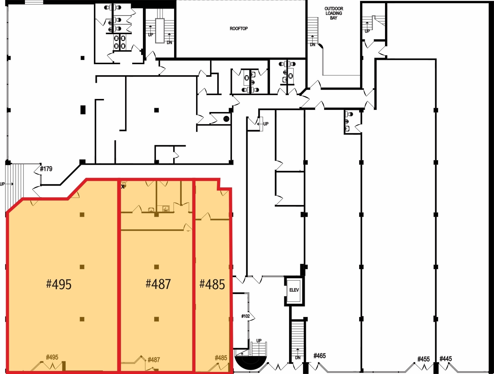 475 Main St, Vancouver, BC for lease Floor Plan- Image 1 of 1