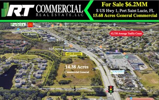 Plus de détails pour S US Hwy 1, Port Saint Lucie, FL - Terrain à vendre