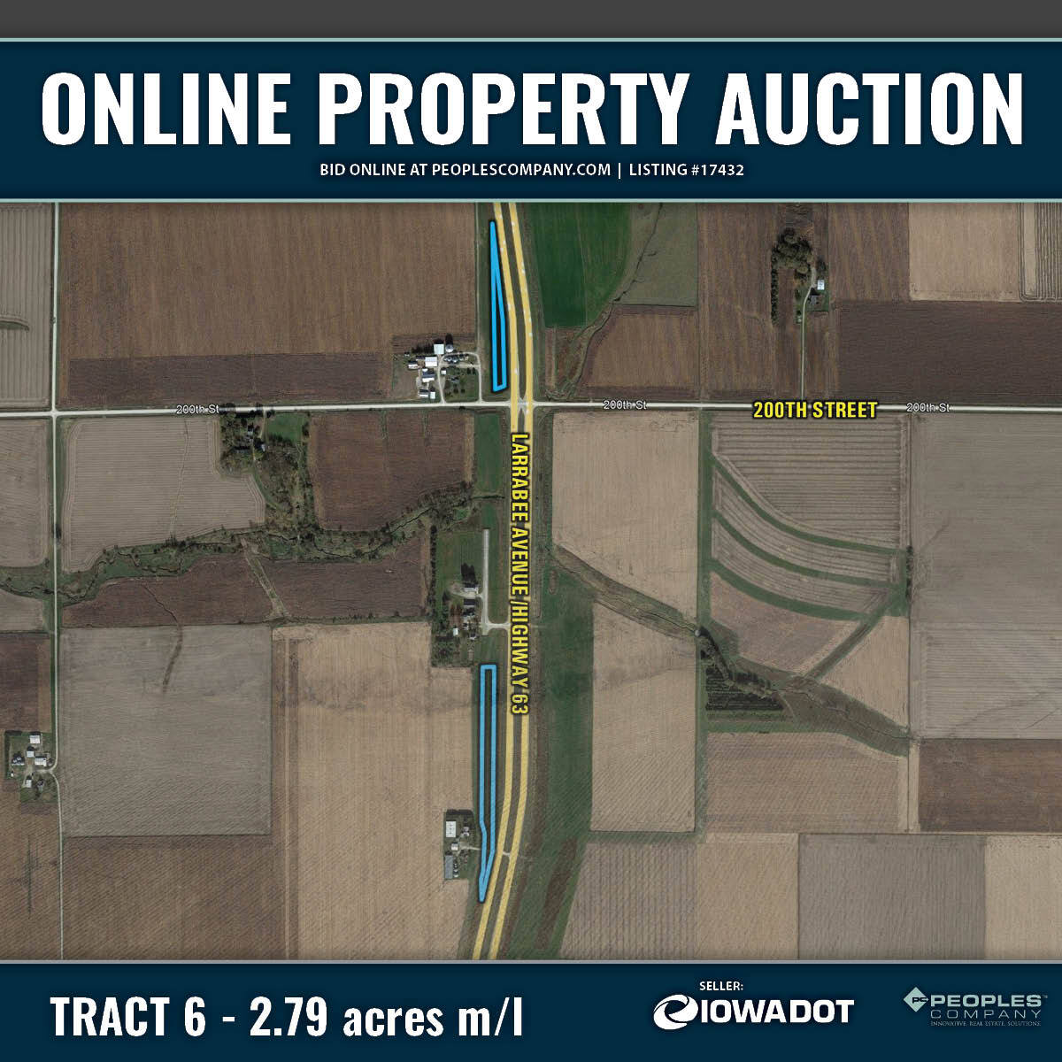 Highway 63, Waverly, IA for sale Primary Photo- Image 1 of 1