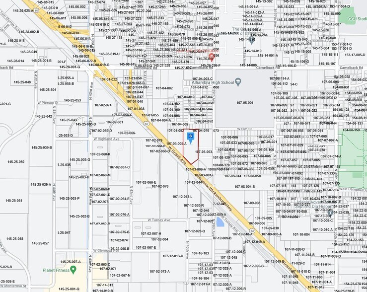 3980 NW Grand Ave, Phoenix, AZ à vendre - Plan cadastral - Image 2 de 2