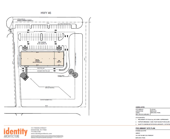 919 State Highway 46 E, Boerne, TX for lease - Site Plan - Image 2 of 2