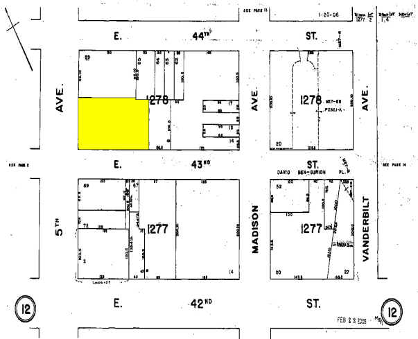 521 Fifth Ave, New York, NY à louer - Plan cadastral - Image 2 de 21