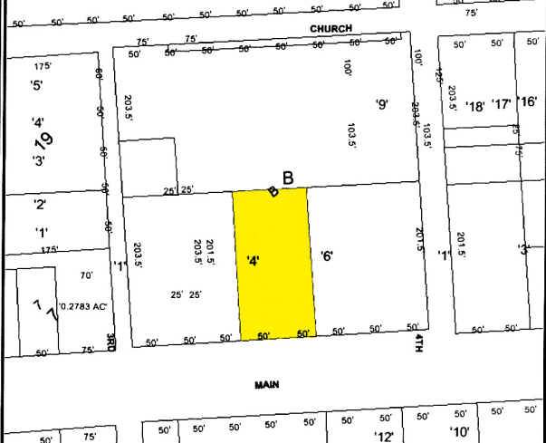 312 E Main St, Grand Prairie, TX à louer - Plan cadastral - Image 2 de 15