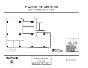700 N Pearl St, Dallas, TX for lease Floor Plan- Image 1 of 1