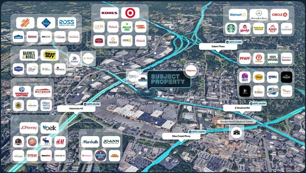 1712 S Stratford Rd, Winston-Salem, NC à vendre - Photo du bâtiment - Image 2 de 2