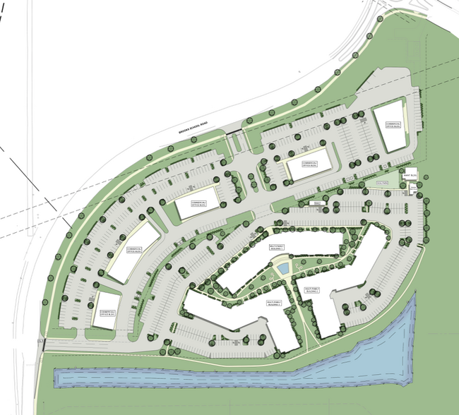 141st & Brooks school, Noblesville, IN à louer - Plan de site - Image 2 de 3