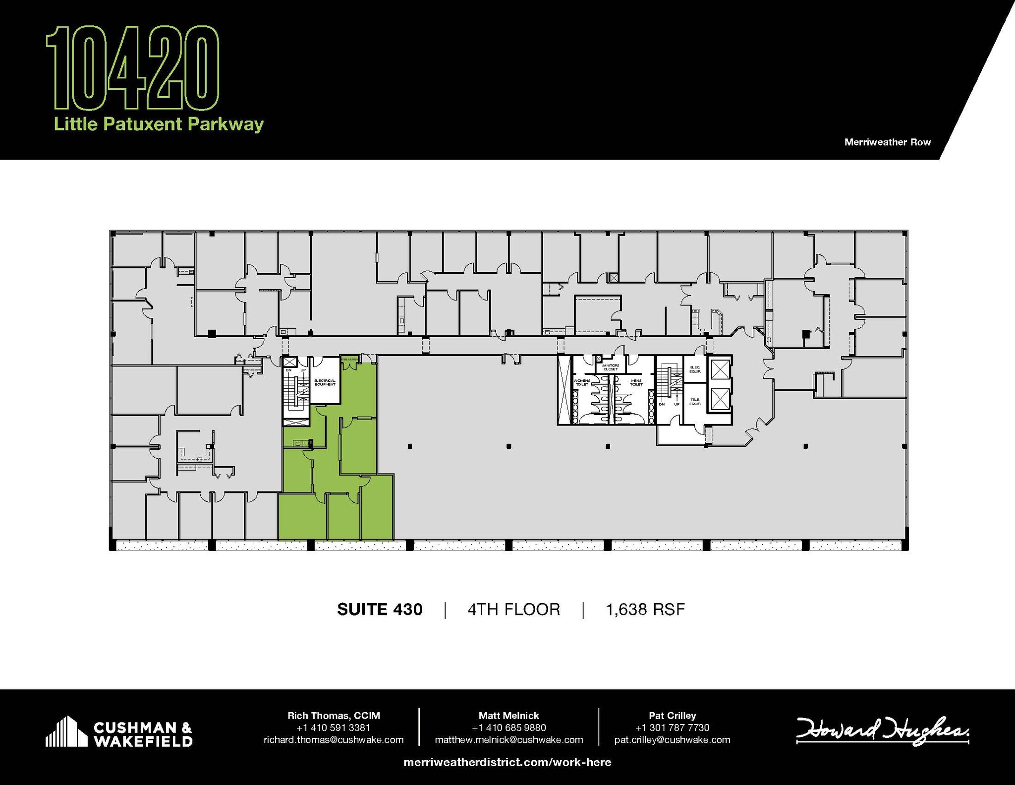 10480 Little Patuxent Pky, Columbia, MD for lease Floor Plan- Image 1 of 1