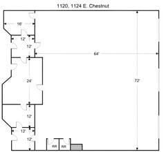 1126-1140 E Chestnut Ave, Santa Ana, CA à louer Photo intérieure- Image 2 de 12