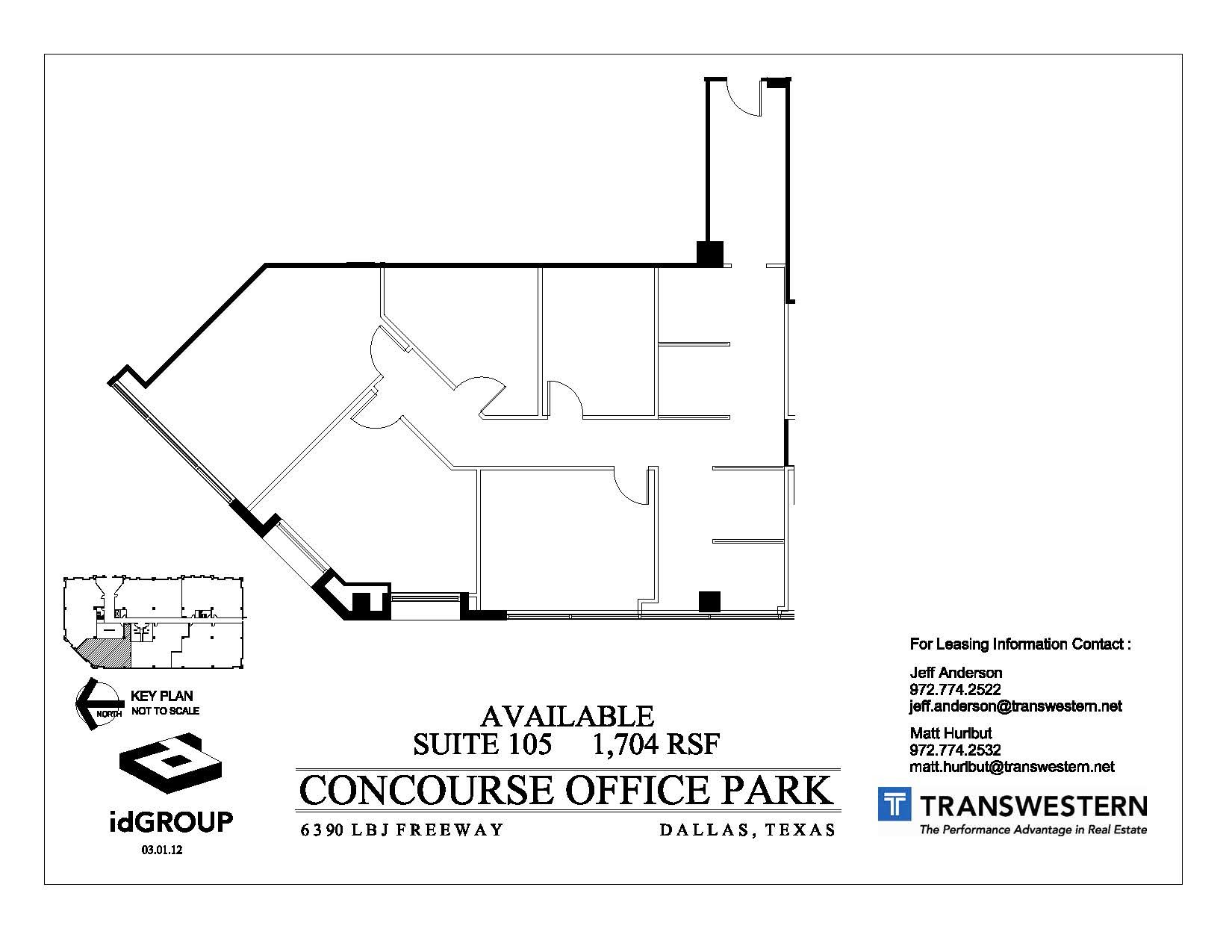 6350 LBJ Fwy, Dallas, TX for lease Floor Plan- Image 1 of 1