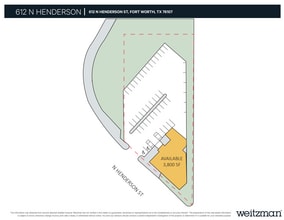 612 N Henderson St, Fort Worth, TX à vendre Plan d’étage- Image 1 de 1