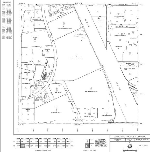 7384 S Alton Way, Centennial, CO à louer - Plan cadastral - Image 2 de 23