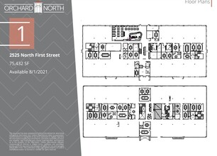 2535 N 1st St, San Jose, CA for lease Floor Plan- Image 1 of 1