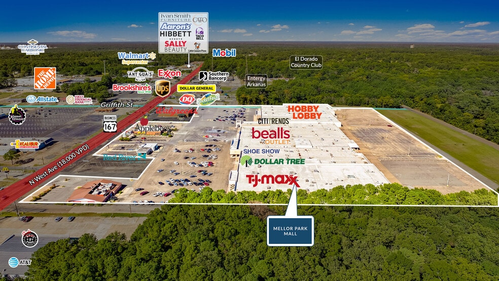 1826-2133 North West Avenue, El Dorado, AR for sale - Building Photo - Image 3 of 5