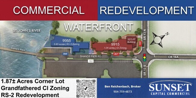 Plus de détails pour 9915 Shands Pier Rd N, Saint Johns, FL - Commerce de détail à vendre