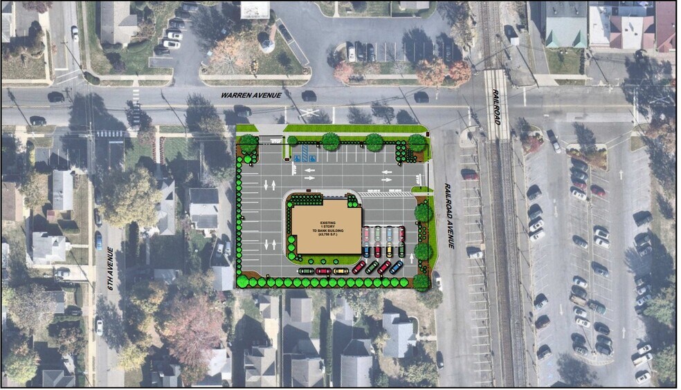 555 Warren Ave, Spring Lake Heights, NJ à vendre - Plan de site - Image 3 de 3