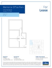 710 N Post Oak Rd, Houston, TX for lease Floor Plan- Image 1 of 2