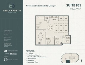 2415 E Camelback Rd, Phoenix, AZ for lease Floor Plan- Image 1 of 1