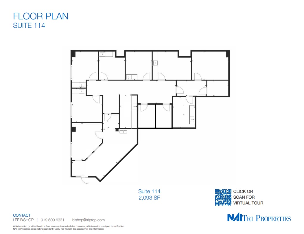 1904 S Main St, Wake Forest, NC for lease Floor Plan- Image 1 of 1