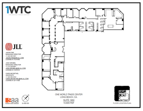 1 World Trade Ctr, Long Beach, CA à louer Plan d  tage- Image 1 de 1