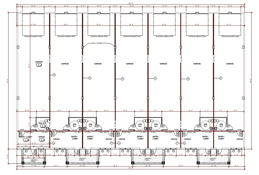 7909 Veterans Ave, Fort Smith, AR à louer Plan d’étage- Image 1 de 1