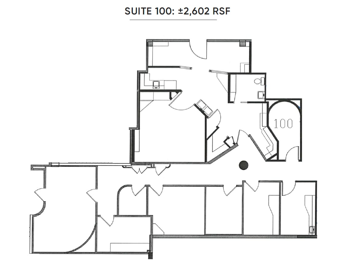 11600 Wilshire Blvd, Los Angeles, CA à louer Plan d’étage- Image 1 de 1