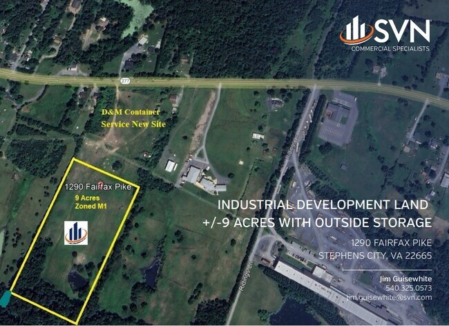 Plus de détails pour 1290 Fairfax Pike, White Post, VA - Terrain à vendre