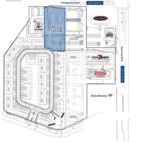 4401 Wyoming Blvd NE, Albuquerque, NM à vendre - Photo du bâtiment - Image 2 de 2